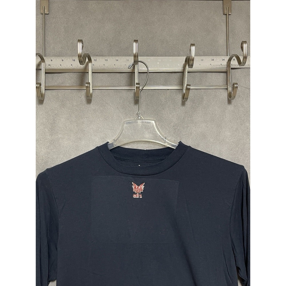 Drifire Shirt Men M Blue Flame Resistant FR Long Sleeve Workwear Cat 1 Tee Work